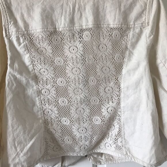 Level eight plus linen cotton blend jacket - Picture 4 of 6